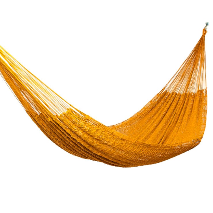 Arte Mayab, Hamaca Modelo Verano, Tamaño Doble, Color Curry