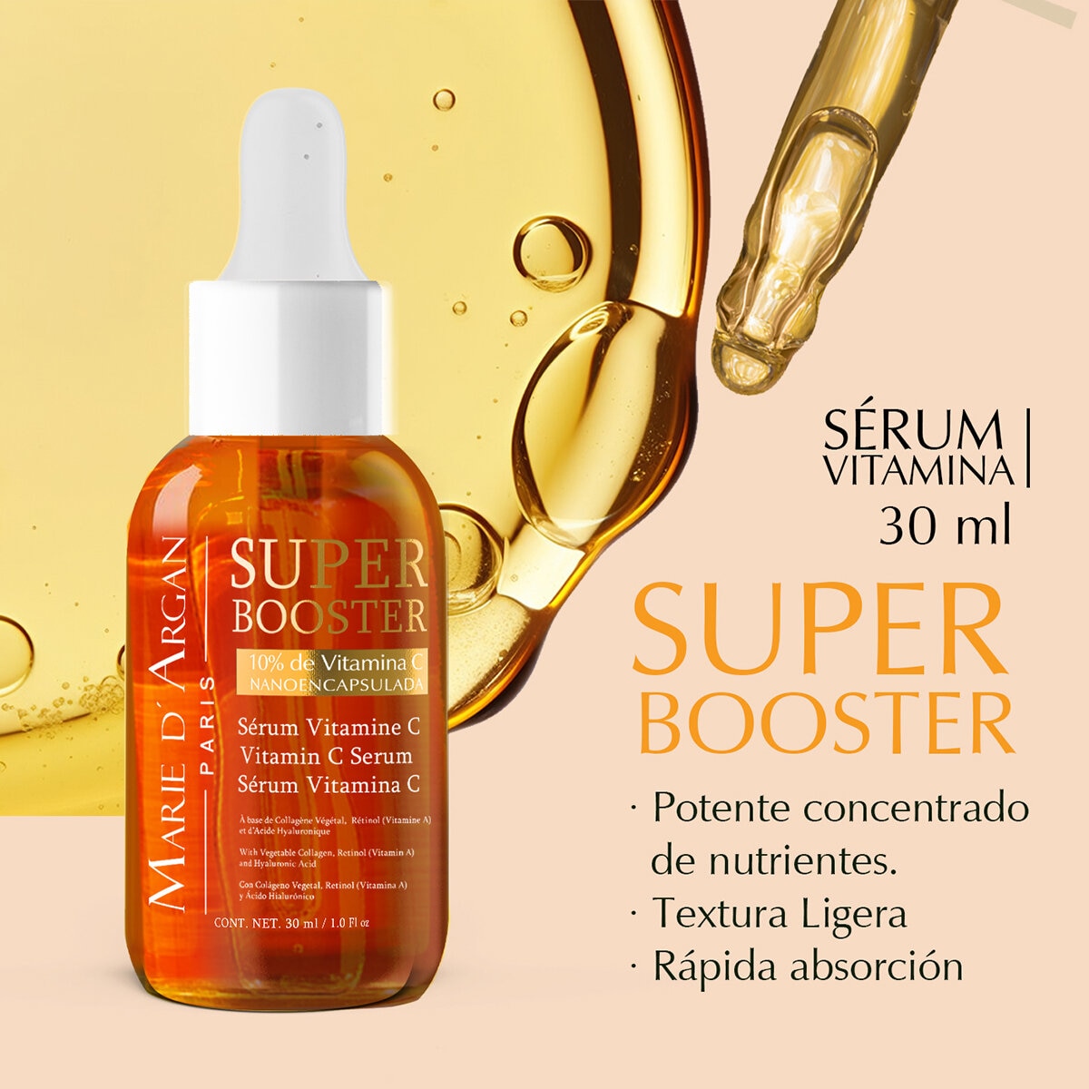 Marie D'Argan, Serum de Vitamina C + Limpiador Facial