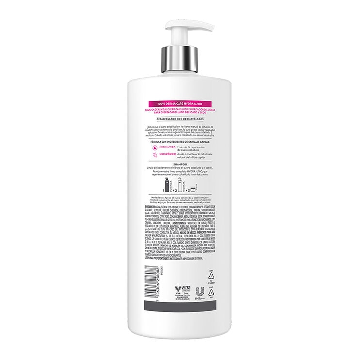 Dove Shampoo Hydra Alivio 1l