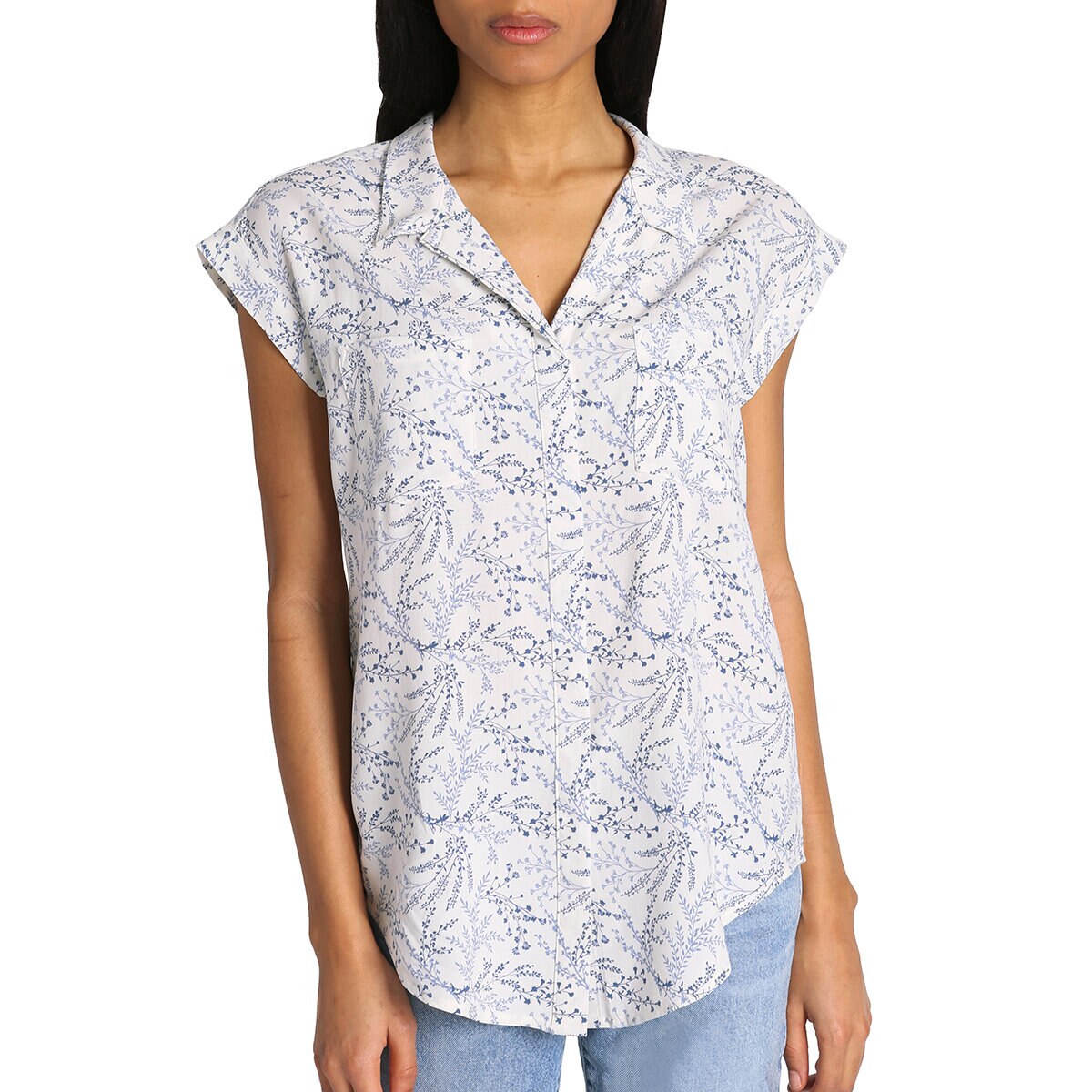 Jachs Girlfriend Blusa para Dama Blanco Mediana