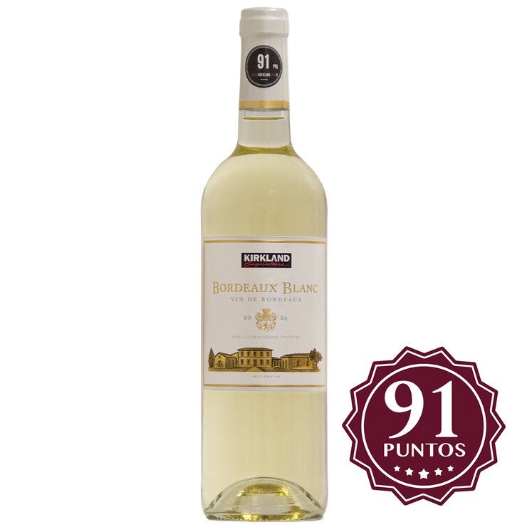 Kirkland Signature Bordeaux Blanc Vino Blanco 750 ml