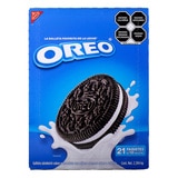 Oreo Galletas Sabor Chocolate con Relleno Sabor Vainilla 21 pzas de 114 g