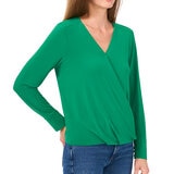 Vince Camuto Blusa para Dama Verde Grande