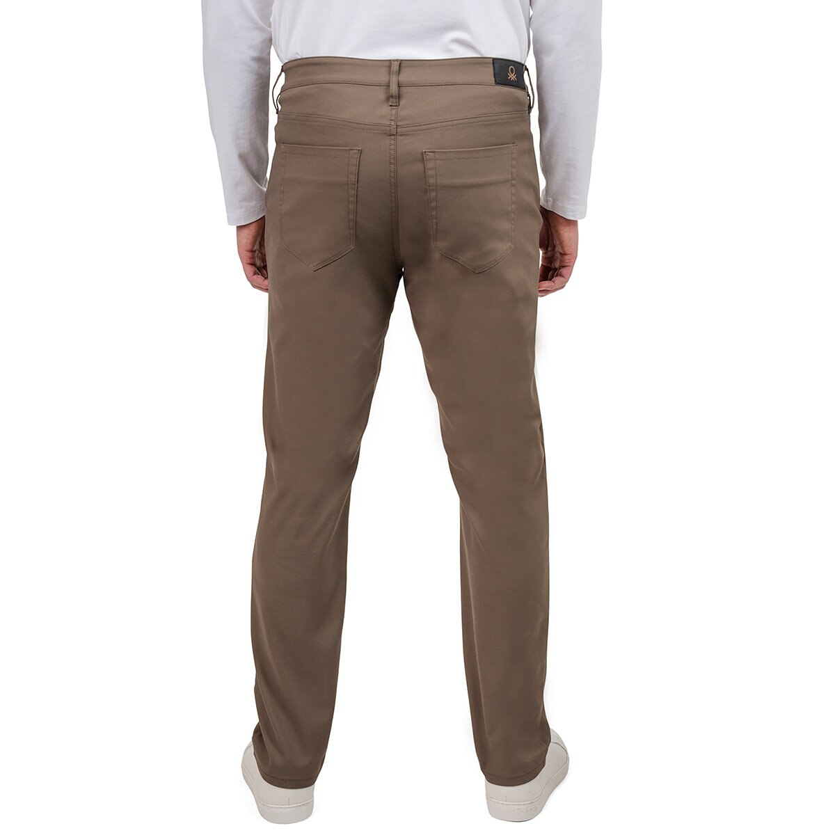 United Colors of Benetton Pantalones para Caballero Café 36 x 32