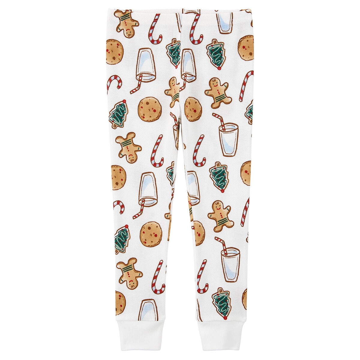 Carter's Pijama 2 piezas para Niños y Niñas Crema 6 Años