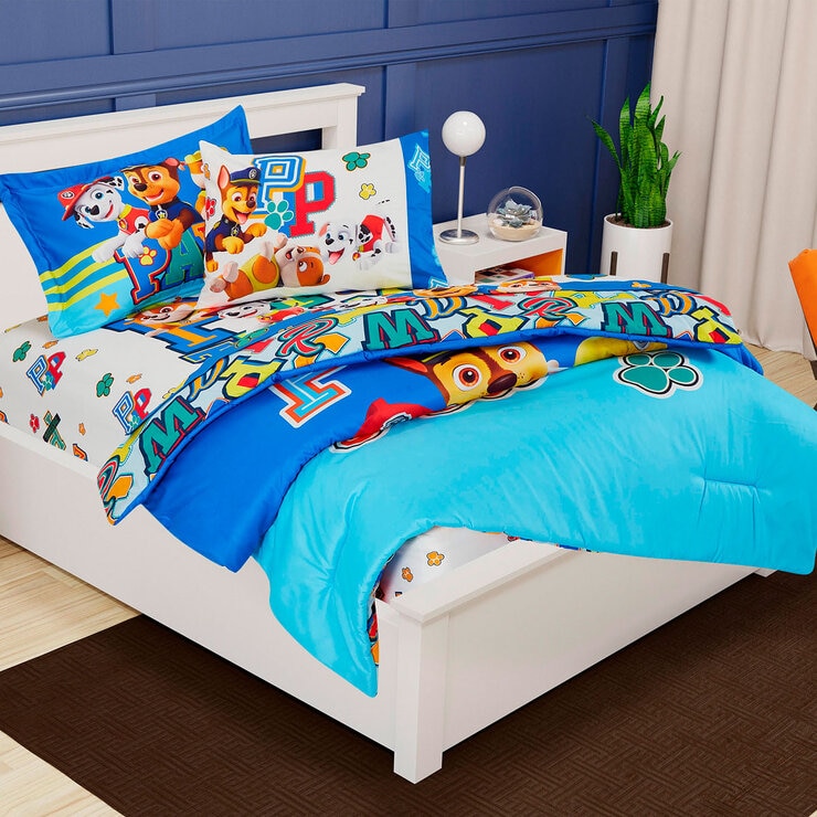 Providencia Juego de Edredón Individual de 5 piezas, Paw Patrol