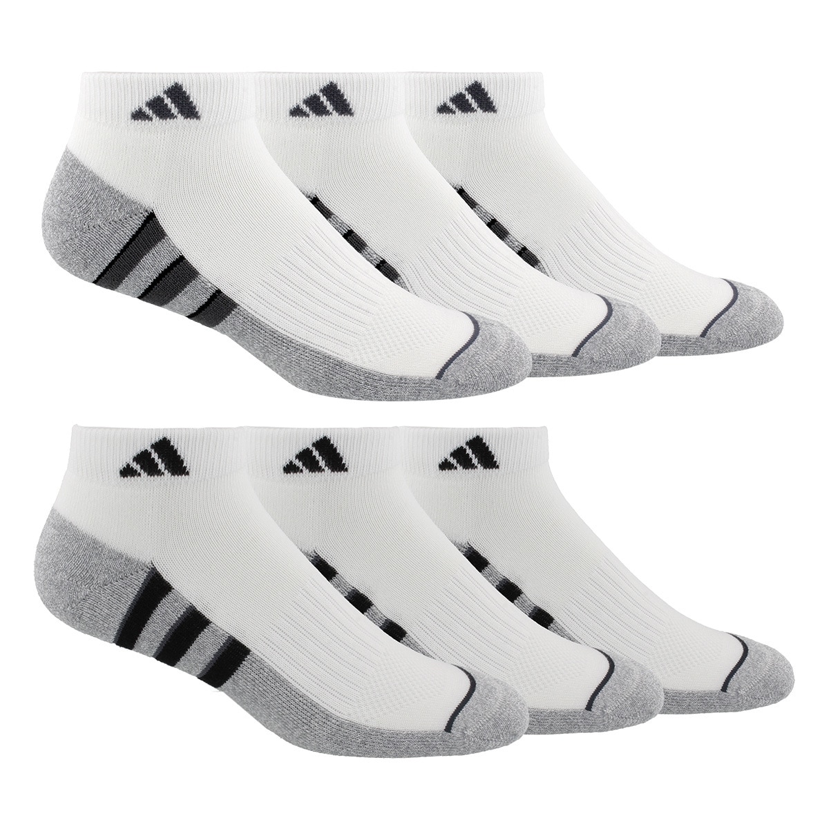 Adidas  Calcetines 6 Pares para Caballero  Blanco