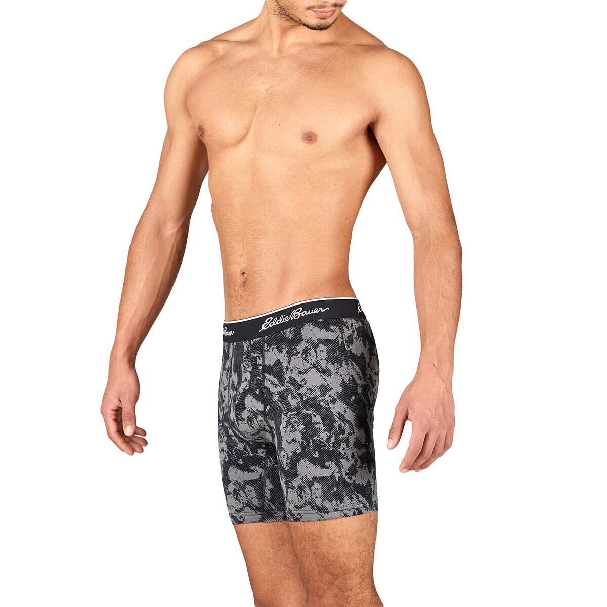Eddie Bauer Boxers para Caballero 5 piezas Negro Mediana