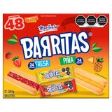 Marinela Barritas de Fresa y Piña 48 pzas de 55 g