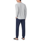 Tommy Bahama Pijama para Caballero Gris Extra Grande