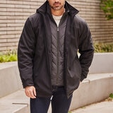 Weatherproof Chamarra para Caballero Negro Mediana Weatherproof Chamarra para Caballero Negro Mediana