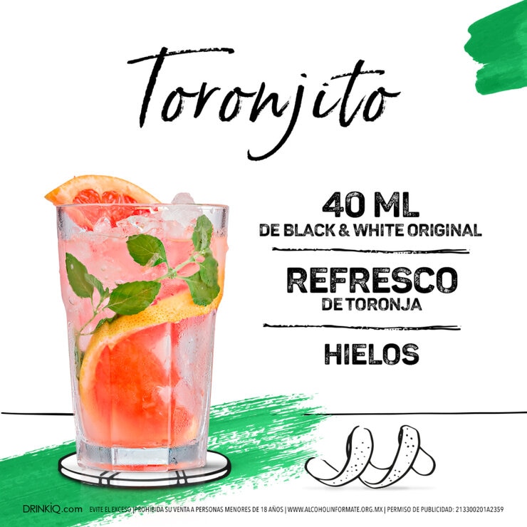 Whisky Black & White Original Blended Scotch 6/700 ml