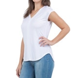 Cristina B Blusa para Dama Blanco Mediana