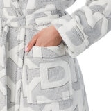 DKNY Bata para Dama Gris Mediana