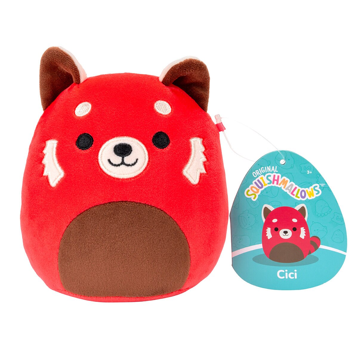 Squishmallows Set de 8 Muñecos de Peluche de 12.7 cm- Colección Animales de Zoológico