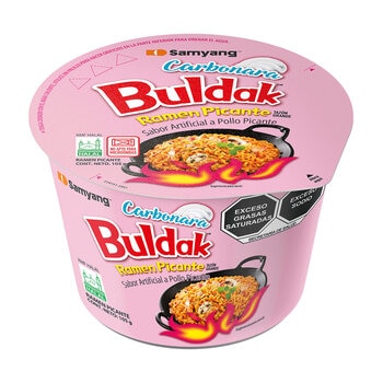 Buldak Ramen Carbonara Picante 6/105 g