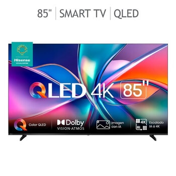 Hisense Pantalla 85" QLED 4K Fire TV