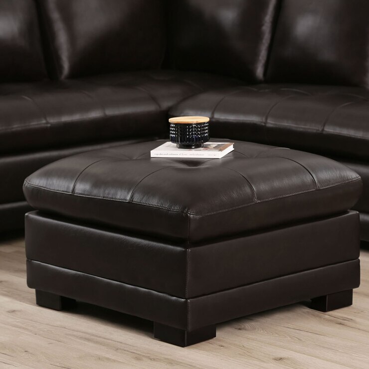 Abbyson Living, Markham, set de sofás, 2 piezas, piel | Costco México