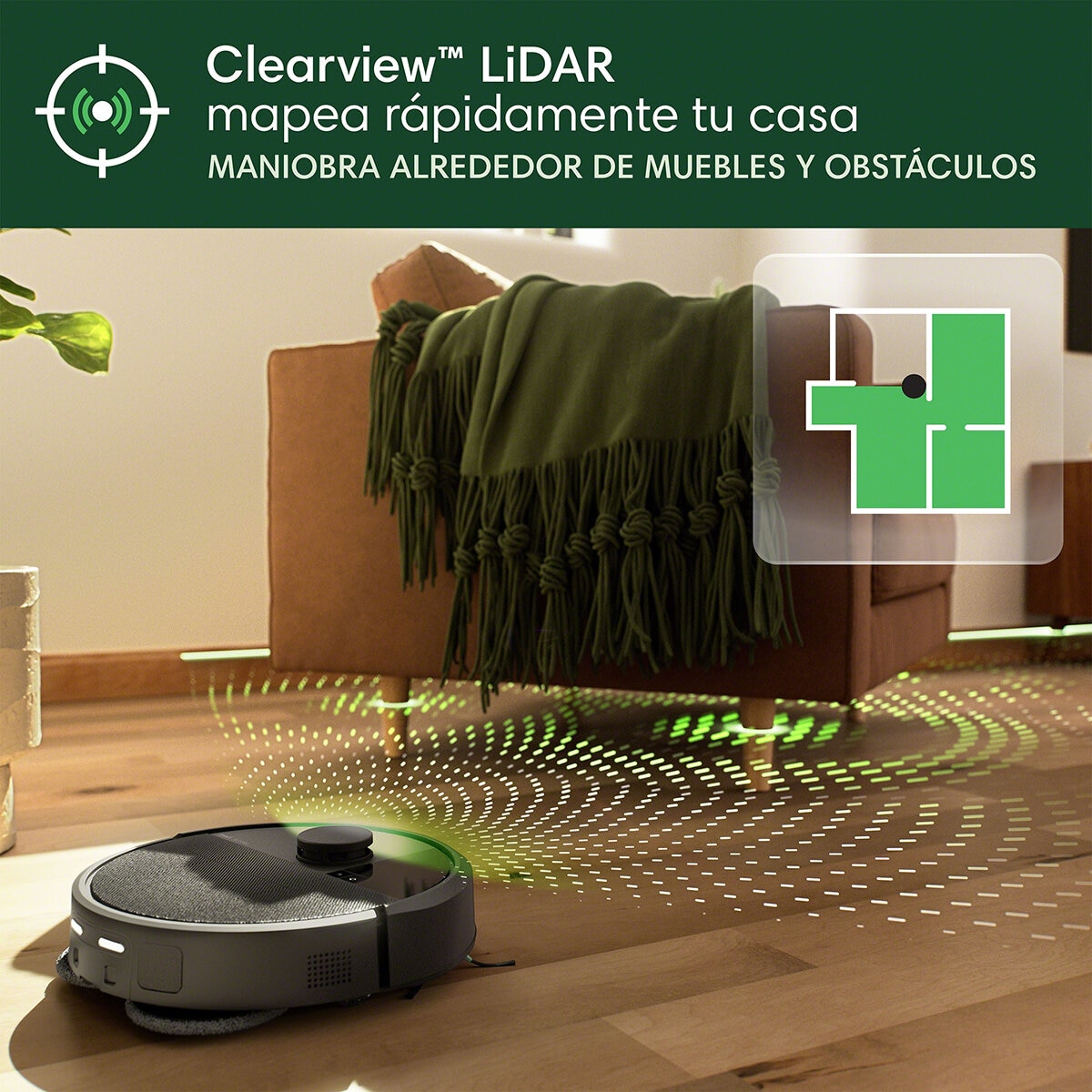 iRobot Roomba 505 Combo, Aspiradora y Trapeador con Estación AutoWash