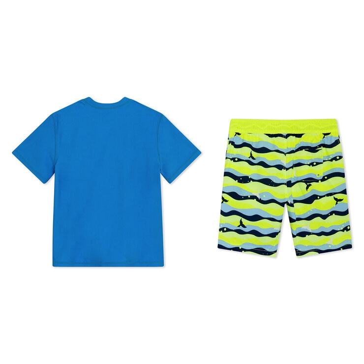 Eddie Bauer Traje de Baño para Niños y Niñas Azul 5 / 6 Años