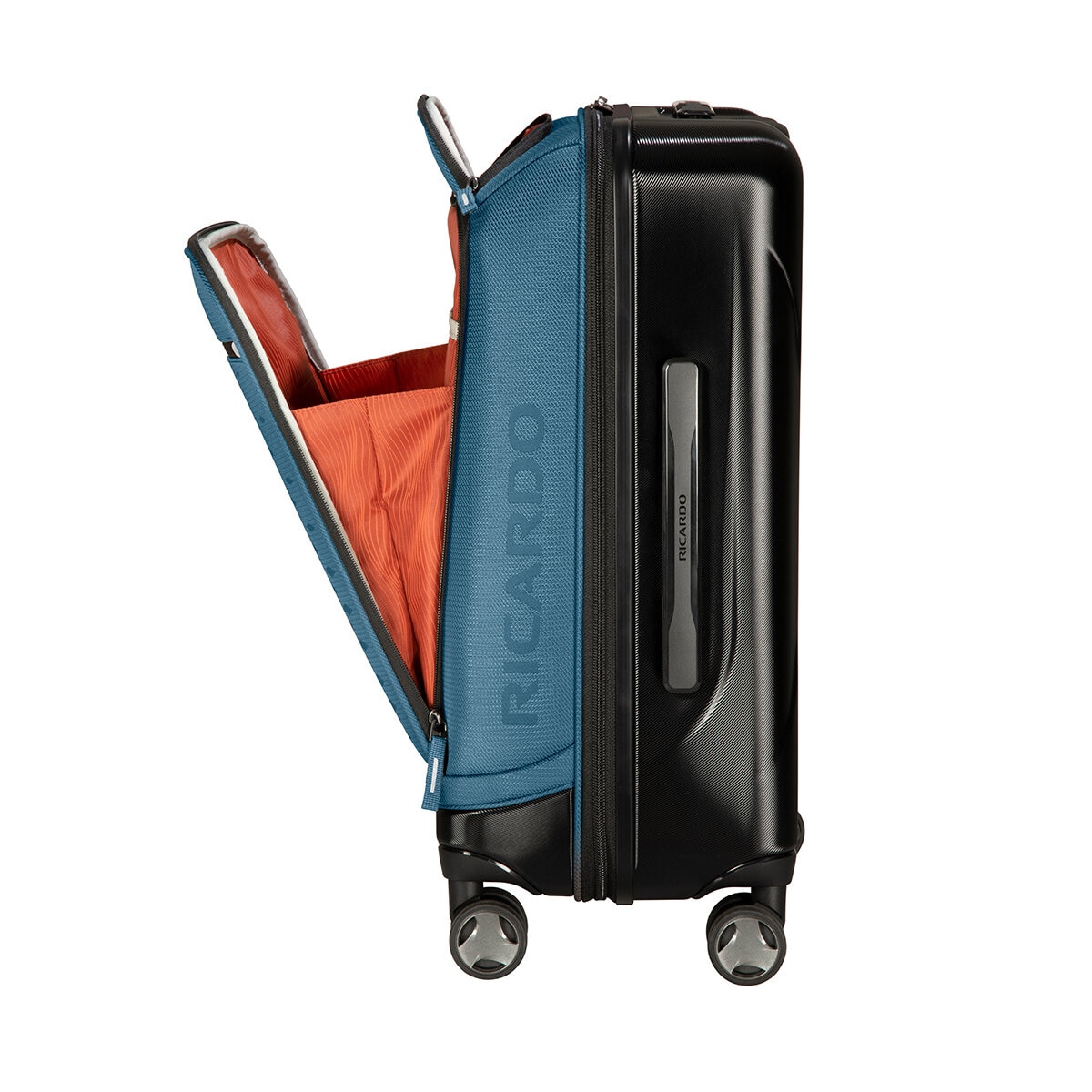 Ricardo Beverly Hills Maleta Híbrida Sport Spinner Azul