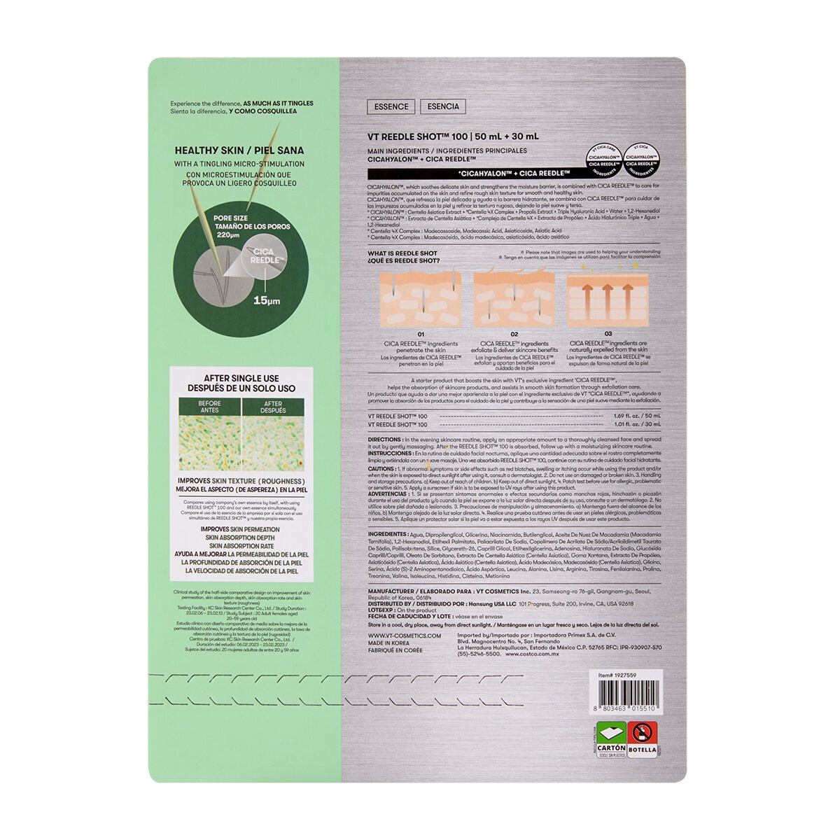 VT Reedle Shot 100 50 ml + 30 ml VT Reedle Shot 100 50 ml + 30 ml