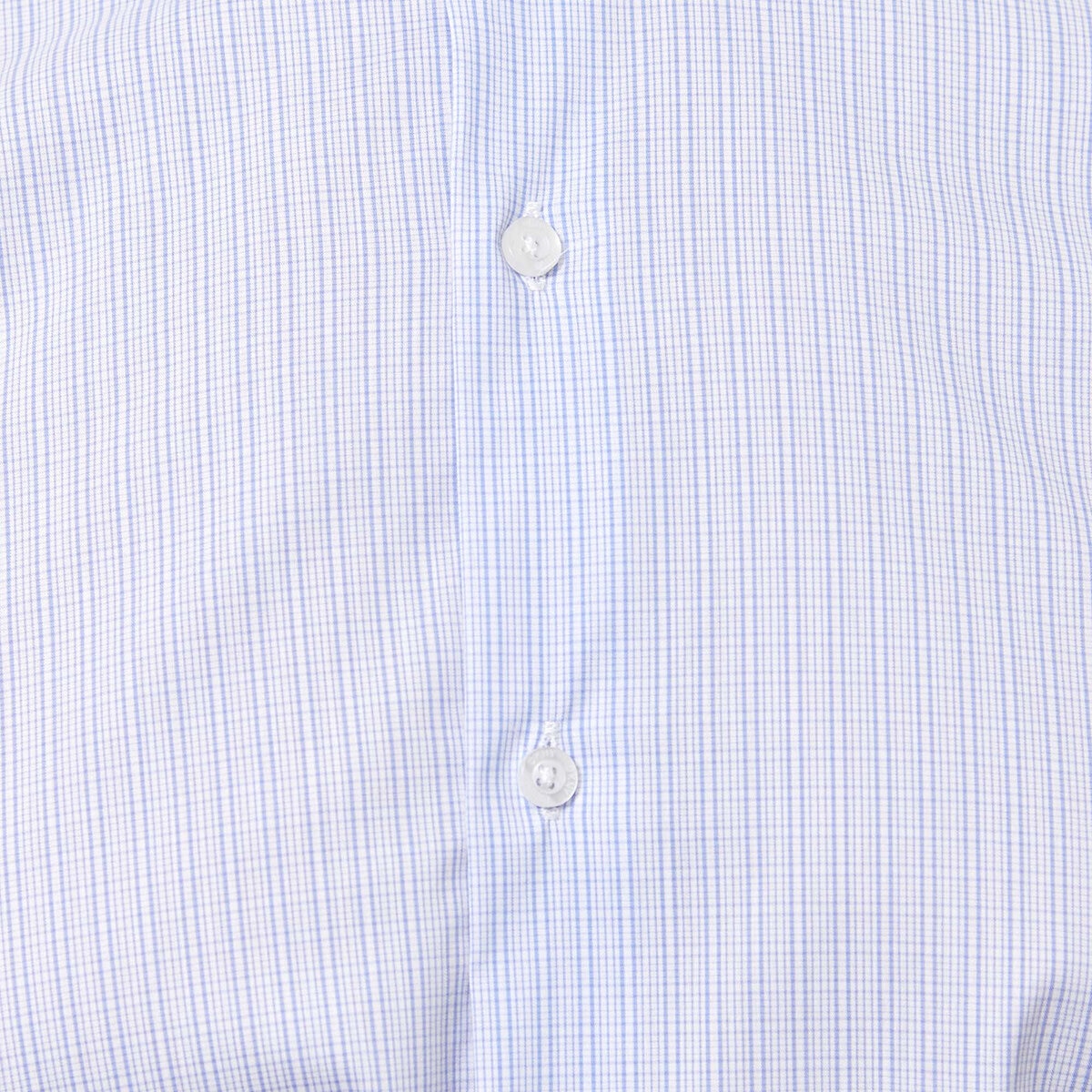 DKNY Camisa para Caballero Azul Cuello 17 Manga 32/33