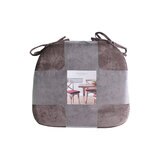 Sutton Place Juego de 2 Cojines para Silla Color Café