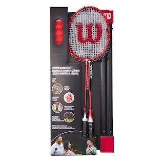 Wilson Set Da Badminton V2 2 Pezzi Trasparente | Smashinn