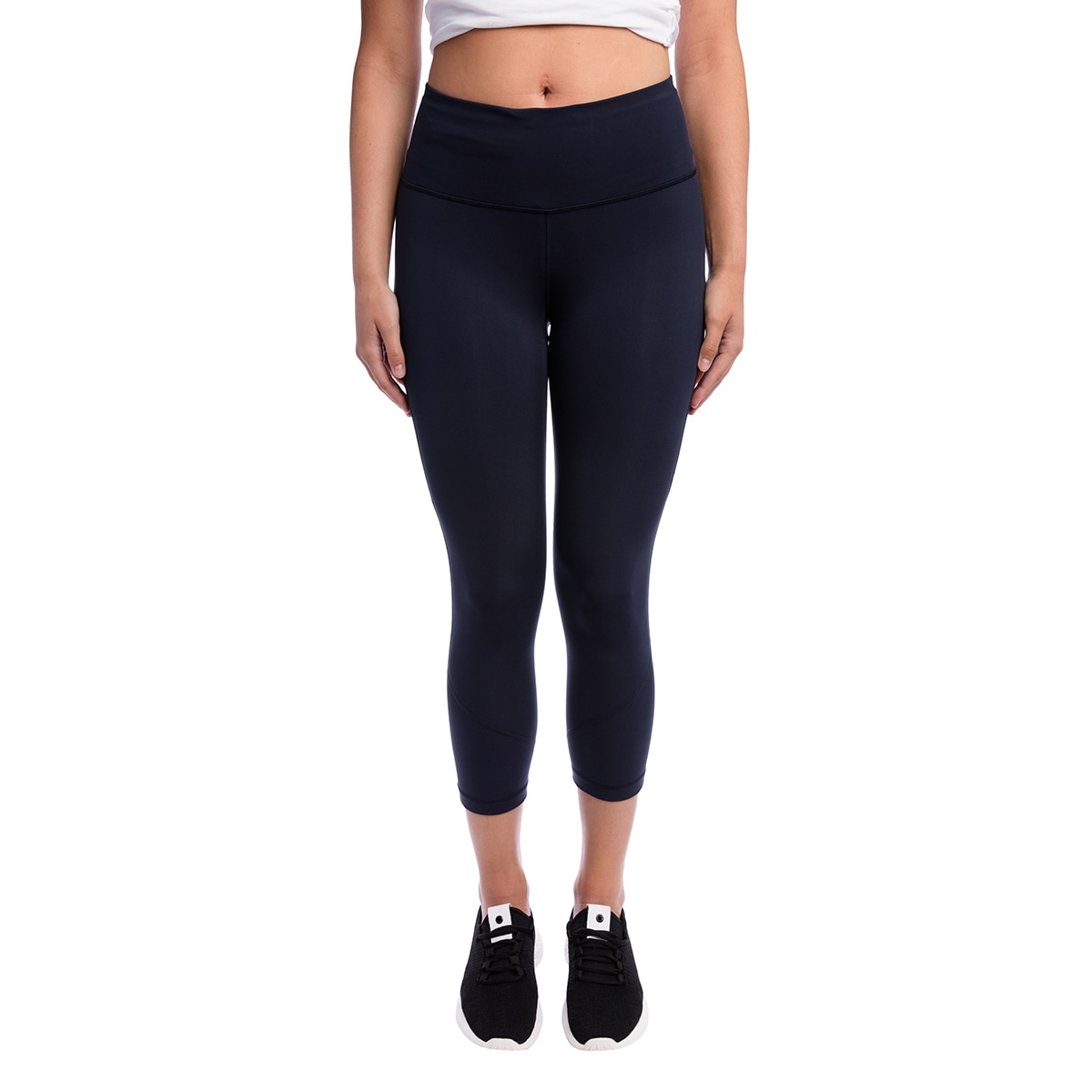 Kirkland Signature, leggings para dama con detalle reflectivo, azul