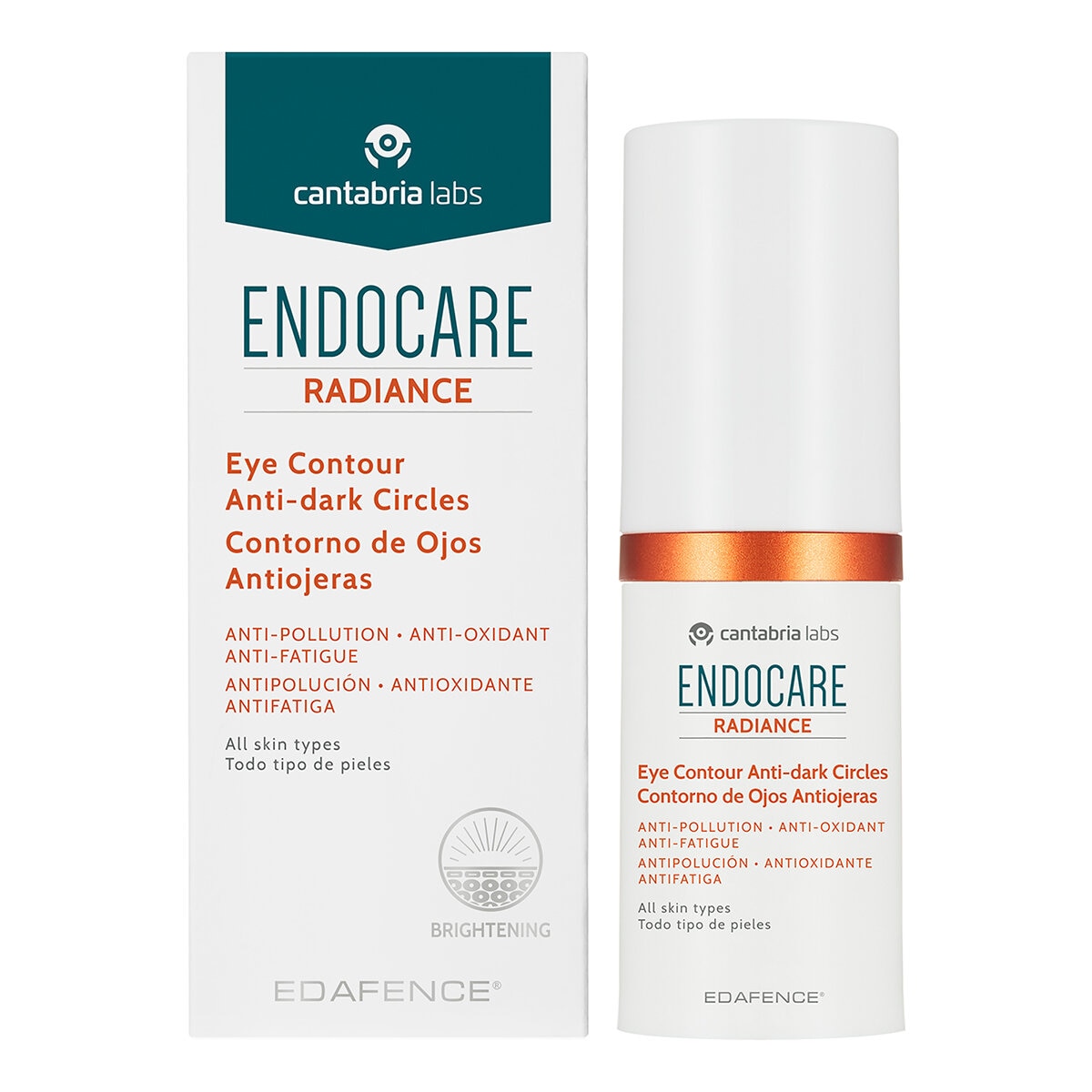 Endocare Radiance Contorno de Ojos Antiojeras 15 ml