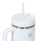 ThermoFlask ThermoTumbler con Aislamiento al Vacío de 1.2 L 2 piezas Blanco/Azul