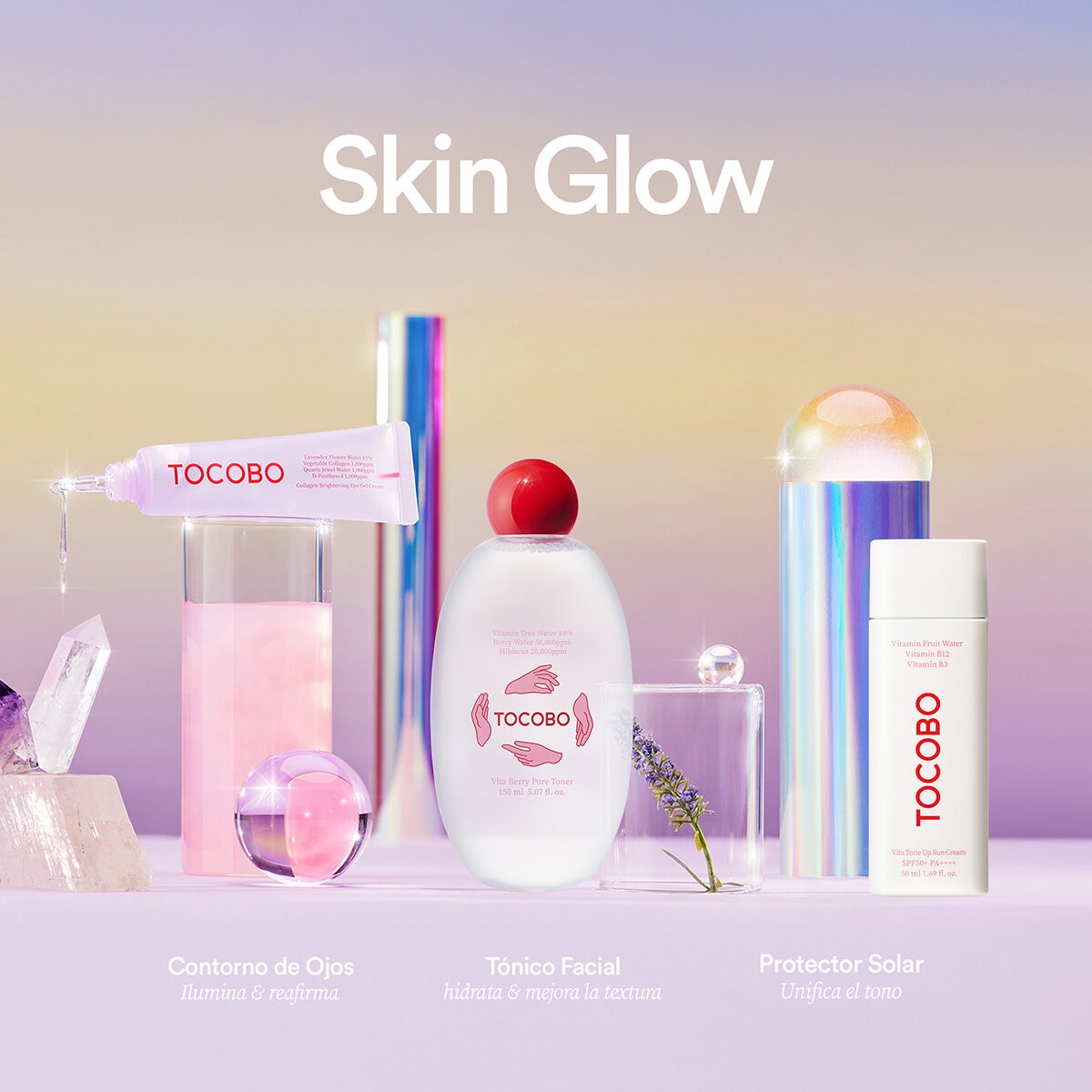 Tocobo Rutina de Cuidado, Set de 3 pzas Tocobo Rutina de Cuidado, Set de 3 pzas