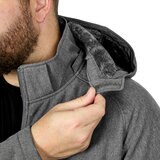 Kirkland Signature Chamarra para Caballero Gris Chica Kirkland Signature Chamarra para Caballero Gris Chica