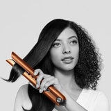 Dyson Corrale Alaciadora de Cabello Inalámbrica, Incluye 2 Cepillos