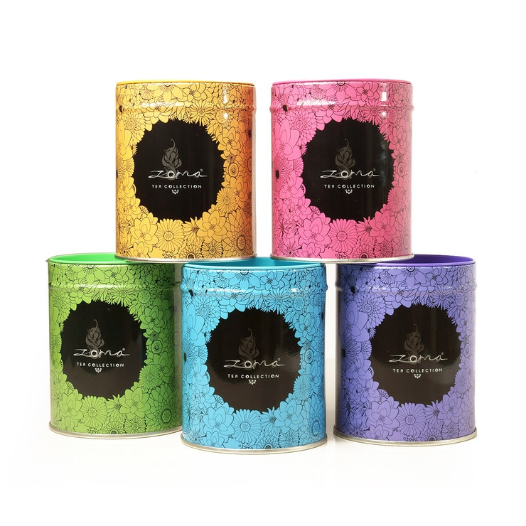 Zoma Tea Collection 5 latas con té de 80g cada una Zoma Tea Collection 5 latas con té de 80g cada una