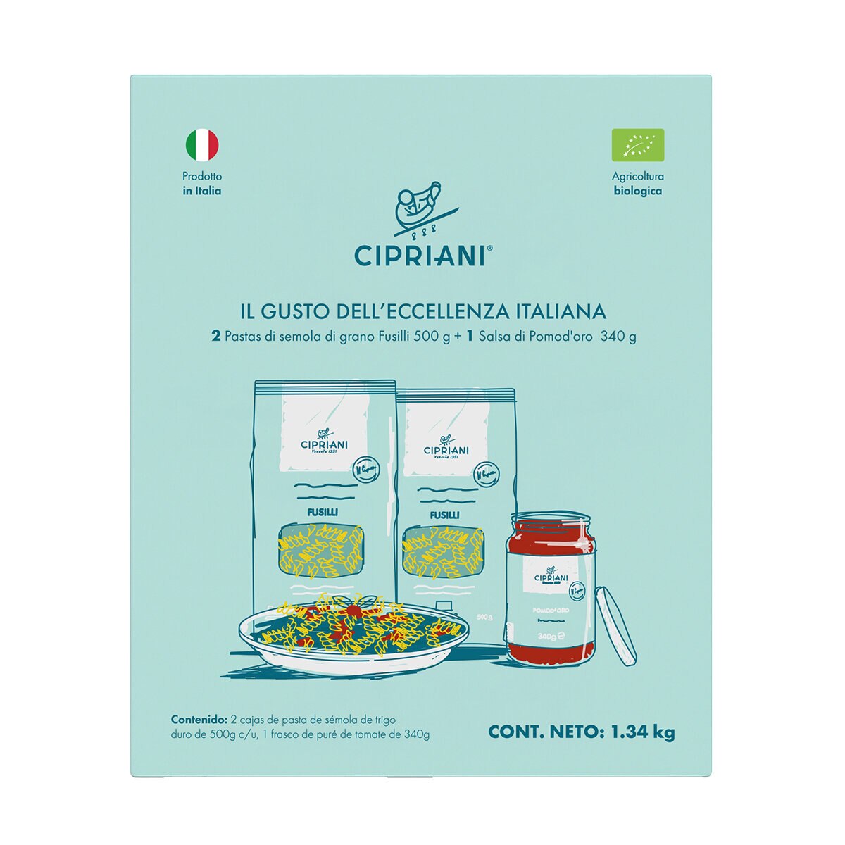 Cipriani Pastas y Salsa 2/500 g Cipriani Pastas y Salsa 2/500 g