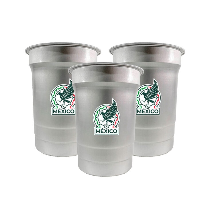 Infinite Vasos de Aluminio 12 pzas de 591 ml