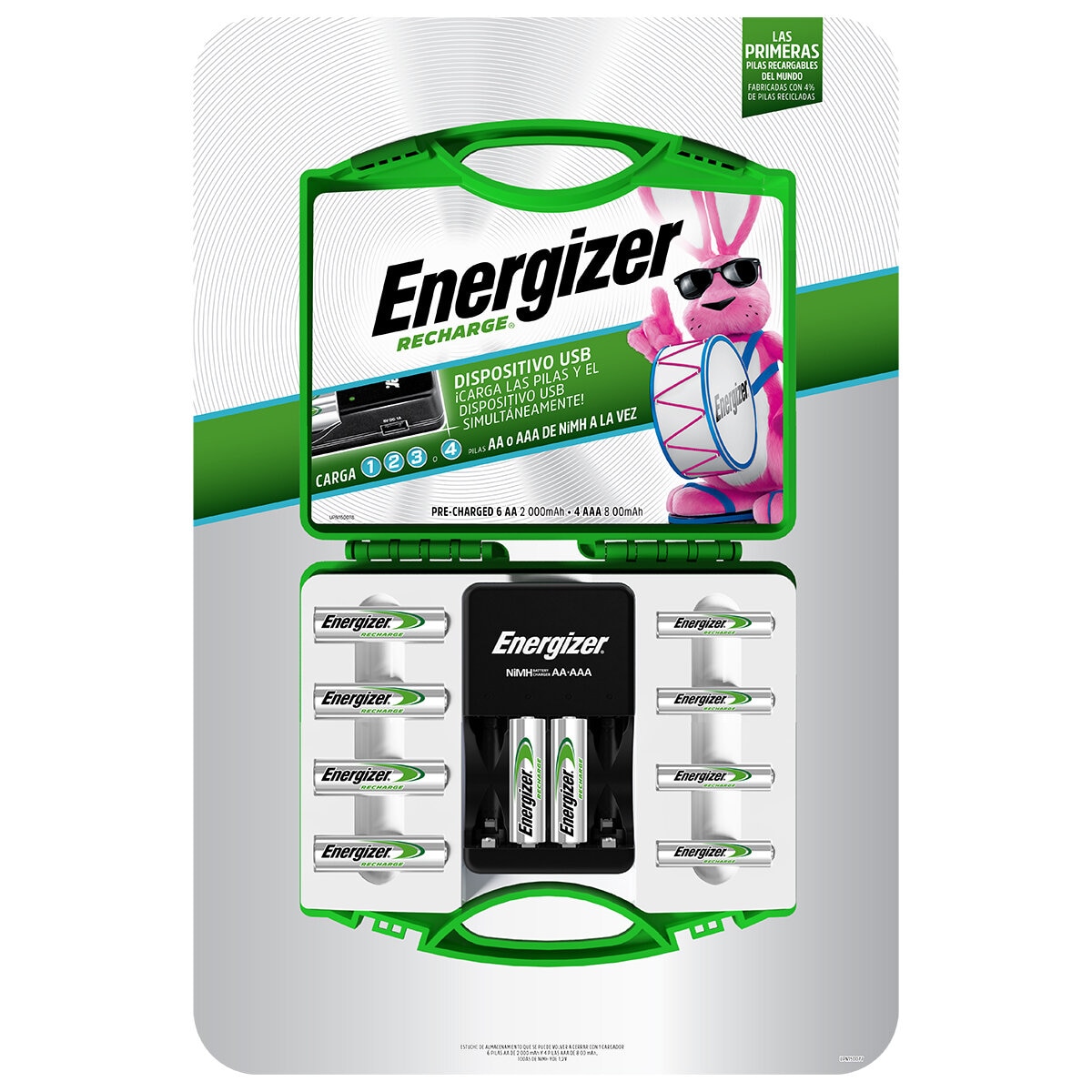 Energizer, Pilas Recargables AA y AAA