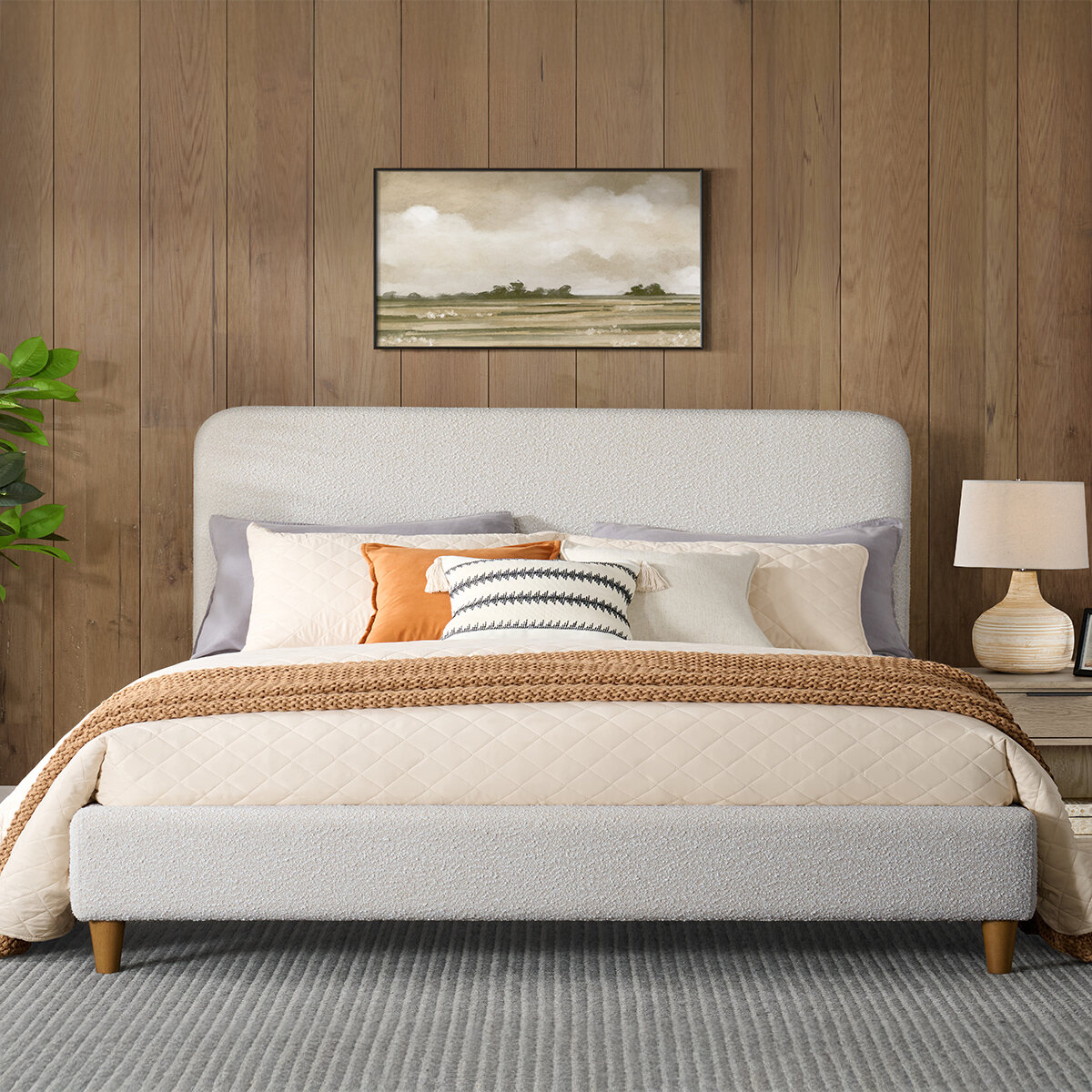 Northridge Home, Everly Mae, Cama Tapizada Tamaño King