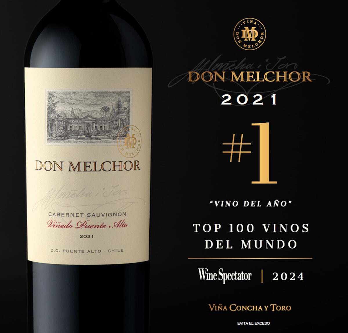 Vino Tinto Don Melchor Cabernet Sauvignon 2020 750ml