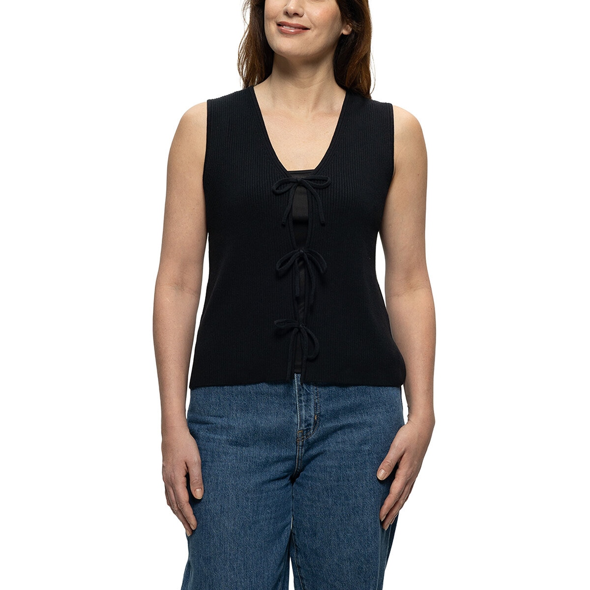 Hilary Radley Chaleco de Punto para Dama Varias Tallas y Colores