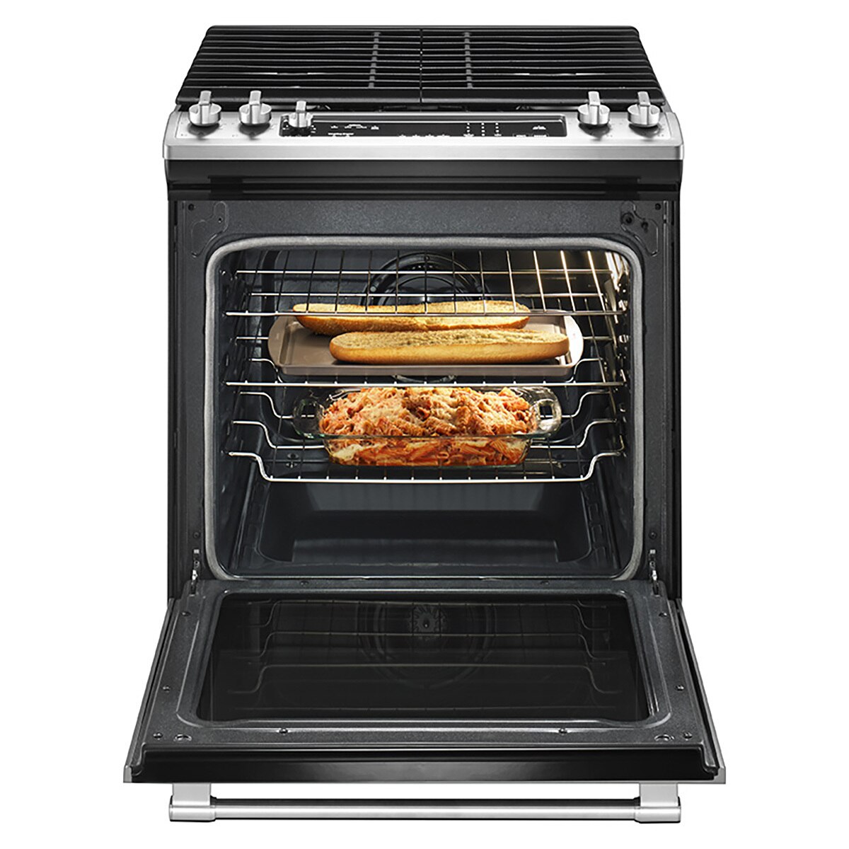 Maytag estufa empotrable de piso 5 quemadores 30" Costco México