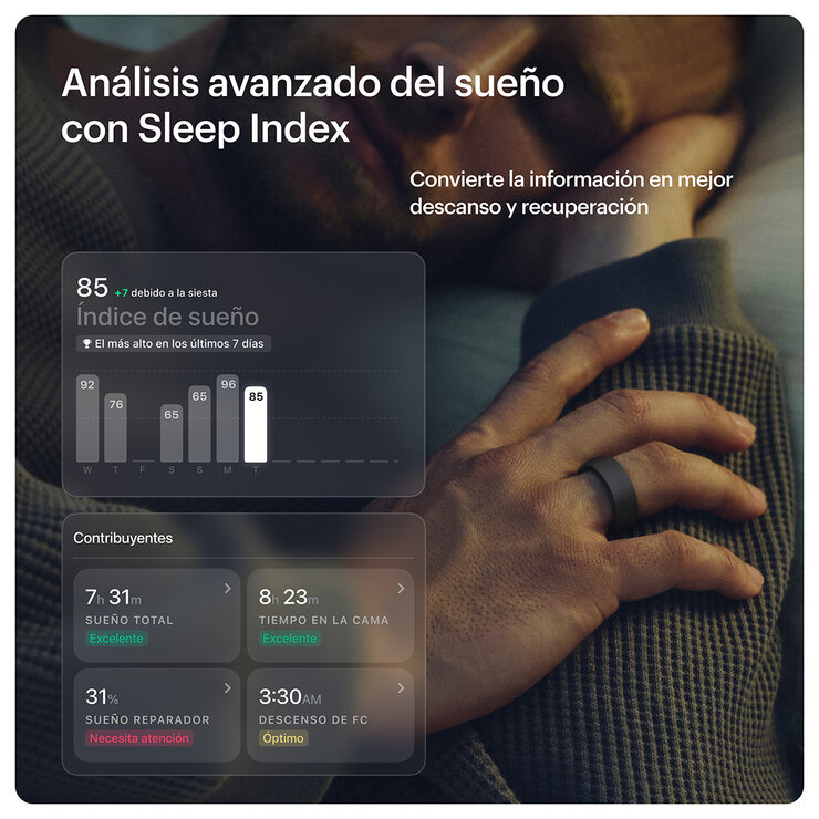 Ultrahuman Ring Air Gris Mate