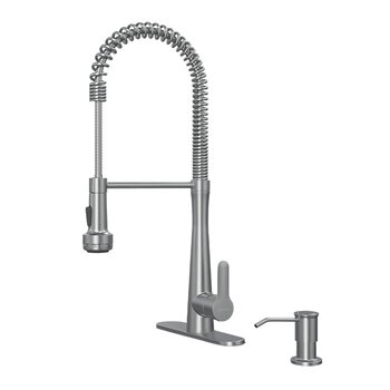 Moorefield, Grifo Monomando de Cocina Culinaria con Dispensador de Jabón