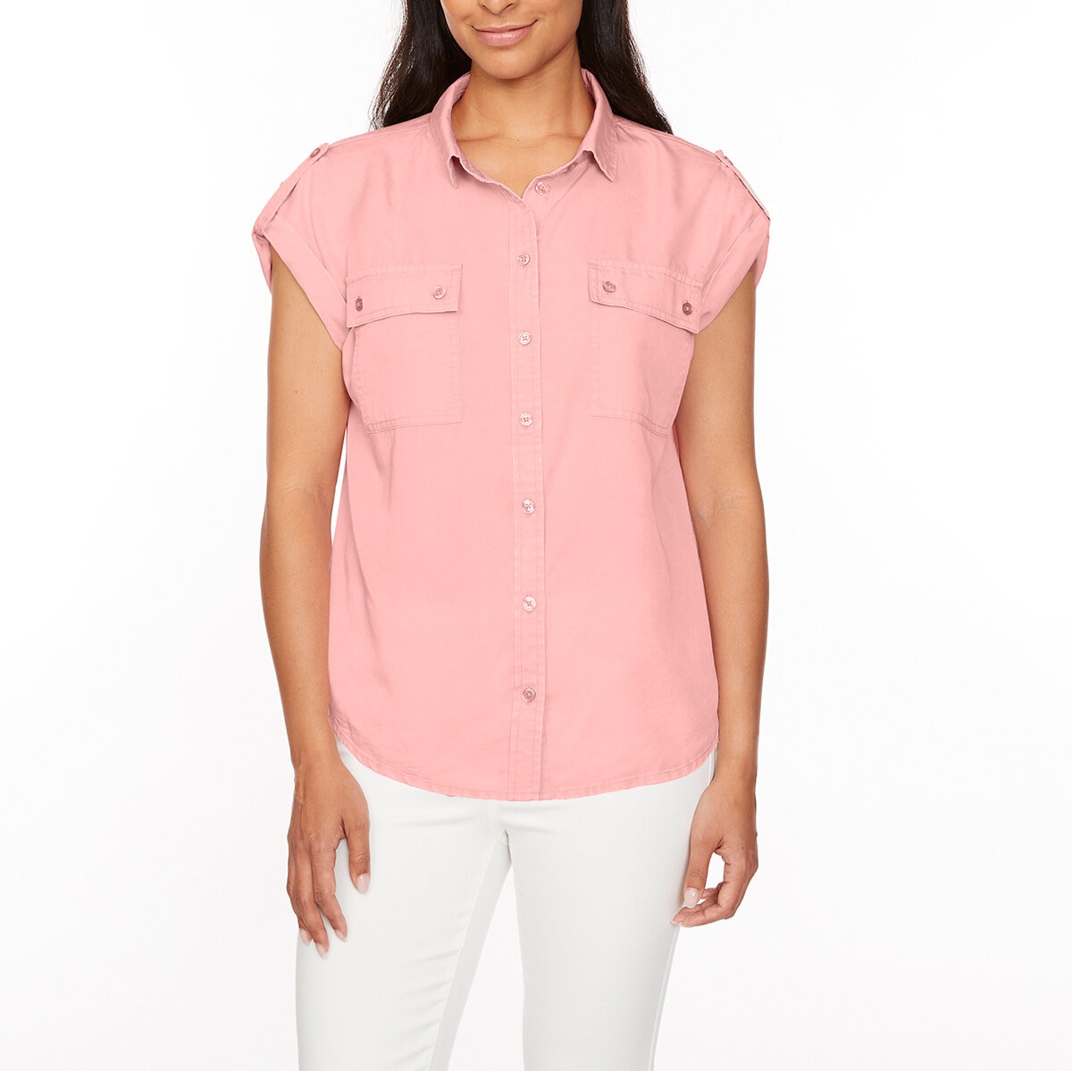 Buffalo David Bitton Blusa para Dama Rosa Grande