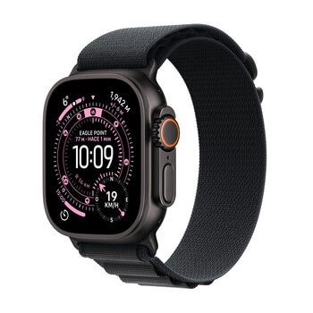 Apple Watch Ultra 3 (GPS + Celular) 49mm Titanio Negro + Correa Alpine Negro - Talla M
