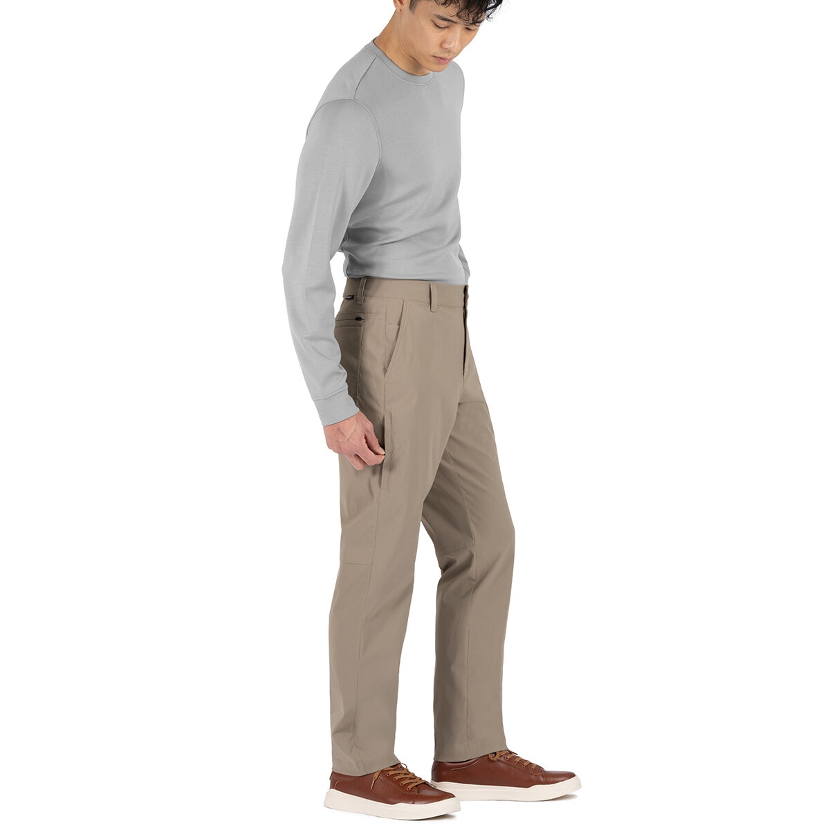 Gerry Pantalones para Caballero Café 30X30