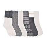 Lucky Brand Calcetines para Dama 6 pares Combo Negro Unitalla