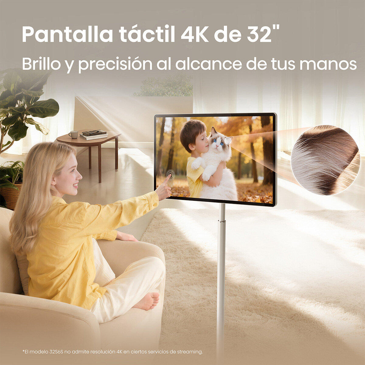 Hisense Pantalla 32" FollowMe 4K Smart TV Hisense Pantalla 32" FollowMe 4K Smart TV